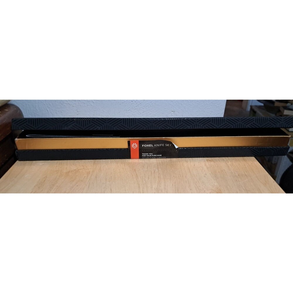 OPEN BOX Foxel Premium 10" VG-10 Steel Serrated Bread Knife